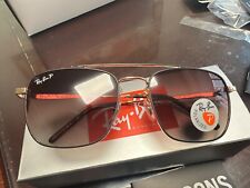 Usado, Gafas de sol Ray-Ban Rb3558 Aviator doradas/polarizadas gris claro degradado marrón segunda mano  Embacar hacia Argentina