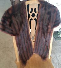 Mink stole wrap for sale  Edgefield