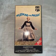 The Sound Of Music CBS Fox Original Vintage 1986 VHS comprar usado  Enviando para Brazil