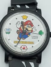 Reloj Lorus Super Mario Bros 1991 vintage Nintendo ¡¡Raro!! Funcionando segunda mano  Embacar hacia Argentina