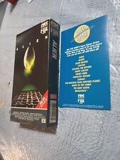 Usado, Alien vhs CBS Fox Red Lable RARO Criatura Scifi Terror Gore Vídeo + Folheto Anúncio. comprar usado  Enviando para Brazil