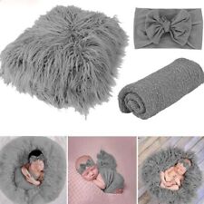 3 pieces/set of newborn photography props blanket+package+headband 0-3 months for sale  Shipping to South Africa