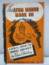Motor The Atom Minor Mark III 6cc por Edgar T Westbury 1947 - Modelo de aeronave comprar usado  Enviando para Brazil