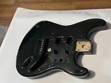 Cuerpo de guitarra MIM Fender Mexicana Stratocaster 2000 negro 6 postes trémolo listo segunda mano  Embacar hacia Mexico