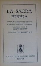 Sacra bibbia. vecchio usato  Trieste
