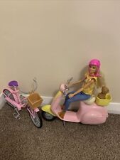 Barbie moped scooter for sale  WALSALL
