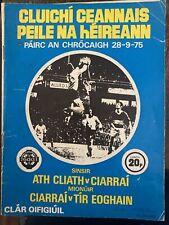 Gaa programmes 1975 for sale  Ireland