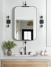nice black large mirror for sale  Leesville