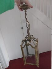 Vintage brass lantern for sale  EXMOUTH
