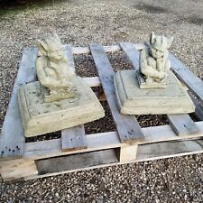 Pair gargoyles pier for sale  HOCKLEY