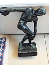 Bronzefigur diskuswerfer athle gebraucht kaufen  Frankfurt