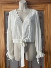 Ivory boho top for sale  STOCKTON-ON-TEES