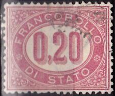 1875 - ITALIA - SELLO DE SERVICIO - YVERT 3, usado segunda mano  Embacar hacia Argentina