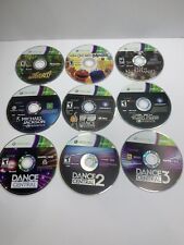 Usado, Lote 9x Pacote de Jogos Kinect Xbox 360 - Adventures Dance Central Hip Hop comprar usado  Enviando para Brazil