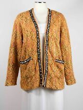 Zara mustard tweed usato  Roma