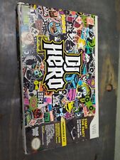 DJ HERO Nintendo Wii Turntable Kit Box Guitar Opened & Complete Works Activision for sale  Shipping to South Africa