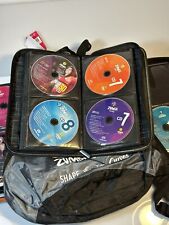 ZUMBA 60 CD, 55 DVD, bolsa y estuches para discos segunda mano  Embacar hacia Mexico