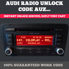 Audi radio code d'occasion  Expédié en Belgium