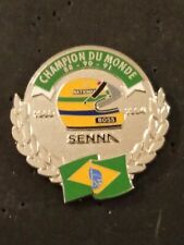 Pin's F1 Ayrton Senna Triple World Champion Swiss Fan Club comprar usado  Enviando para Brazil