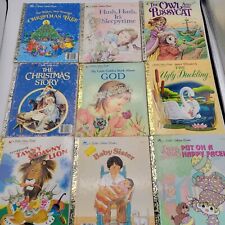 Lote de 9 libros de cuentos infantiles Little Golden Books vintage - GB006, usado segunda mano  Embacar hacia Argentina