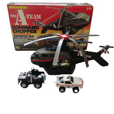 Vintage 1981 A-Team Command Chopper Helicopter  + X2 Cars A-Team, used for sale  Shipping to South Africa