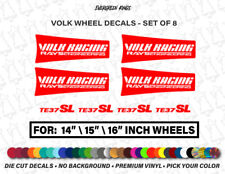 Adesivos de aro para 14 15 16" TE37 SL Volk Racing Rays Wheel Engineering JDM comprar usado  Enviando para Brazil