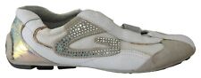 ALBERTO GUARDIANI Shoes White Logo Slip-on Strap Sneakers Women's EU39 / US8.5, used for sale  Shipping to South Africa