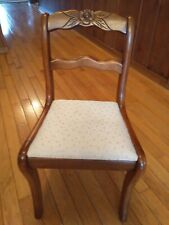 Tell City Furniture 1940s Salesman Sample Rose Carved Mahogany Chair for sale  Shipping to South Africa