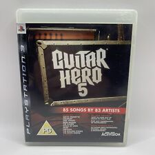 Guitar Hero 5 PS3 2009 Music Dance Activision PG MUITO BOM ESTADO Frete Grátis comprar usado  Enviando para Brazil