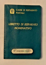 Libretto risparmio 1973 usato  Italia