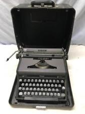 Máquina de escribir portátil manual vintage ROYAL QUIET DELUXE con estuche - Reparación, usado segunda mano  Embacar hacia Argentina