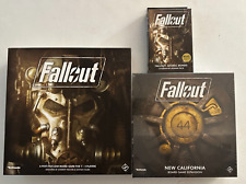 Fantasy Flight Games:  Fallout Board Game (Used) with Both Expansions (New)   for sale  Shipping to South Africa
