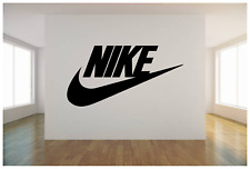NIKE LOGO CHECK MARK WALL VINYL ART DECAL 36X18" BEDROOM HOME DECOR for sale  Shipping to South Africa