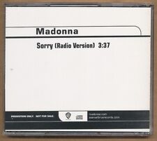 Madonna - Sorry [Versão Rádio] RARO rádio promocional apenas CD single '05 comprar usado  Enviando para Brazil