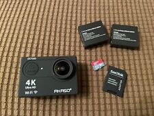 AKASO EK7000 Ultra HD 4k WiFi Waterproof Action Camera - with extras, used for sale  Shipping to South Africa