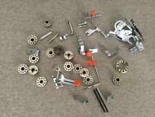 LOT OF VINTAGE SEWING MACHINE ATTACHMENTS, used for sale  Shipping to South Africa