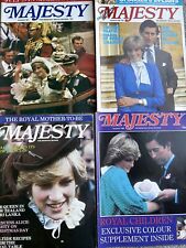 Majesty magazine x4. for sale  GLOUCESTER
