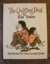 RARO ASSINADO "THE QUITTING DEAL" POR TOBI TOBIAS & TRINA HYMAN COM JAQUETA DE PÓ comprar usado  Enviando para Brazil