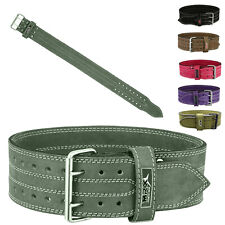 Powerlifting leather belt for sale  Shipping to Ireland