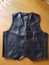 Leather waistcoat for sale  Shipping to Ireland