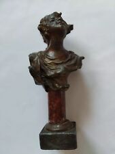 Classic Art Nouveau Bronze Lady Bust for sale  Shipping to South Africa
