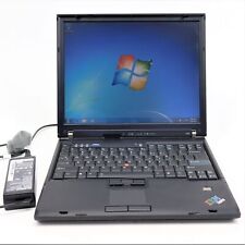 IBM Think Pad R60 Intel Core Duo T2400 1.83GHz 4GB RAM 60GB SSD 14.1", used for sale  Shipping to South Africa