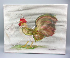 Rooster canvas painting for sale  Sturgeon Bay