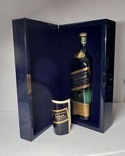 Johnnie Walker Blue Label Highest Awards Whisky Empty Bottle with case, ltd ed, used for sale  Shipping to South Africa