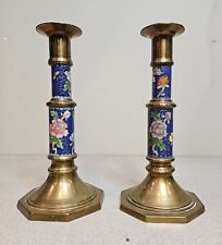 Pair cloisonne brass for sale  Chicago