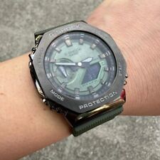 Casio G-shock Gm-2100 Metal Clad Watch Green Casioak Gshock for sale  Shipping to South Africa