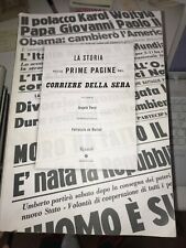 LA STORIA NELLE PRIME PAGINE DEL CORRIERE DELLA SERA - 2015, usato usato  Roma