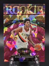 2023-24 Select NBA Scoot Henderson RC Pink Cracked Rookie Revolution   for sale  Shipping to South Africa