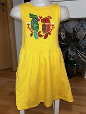 Kleid 122 gelb gebraucht kaufen  Lauterbach