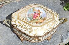 oval box porcelain for sale  Lisbon Falls
